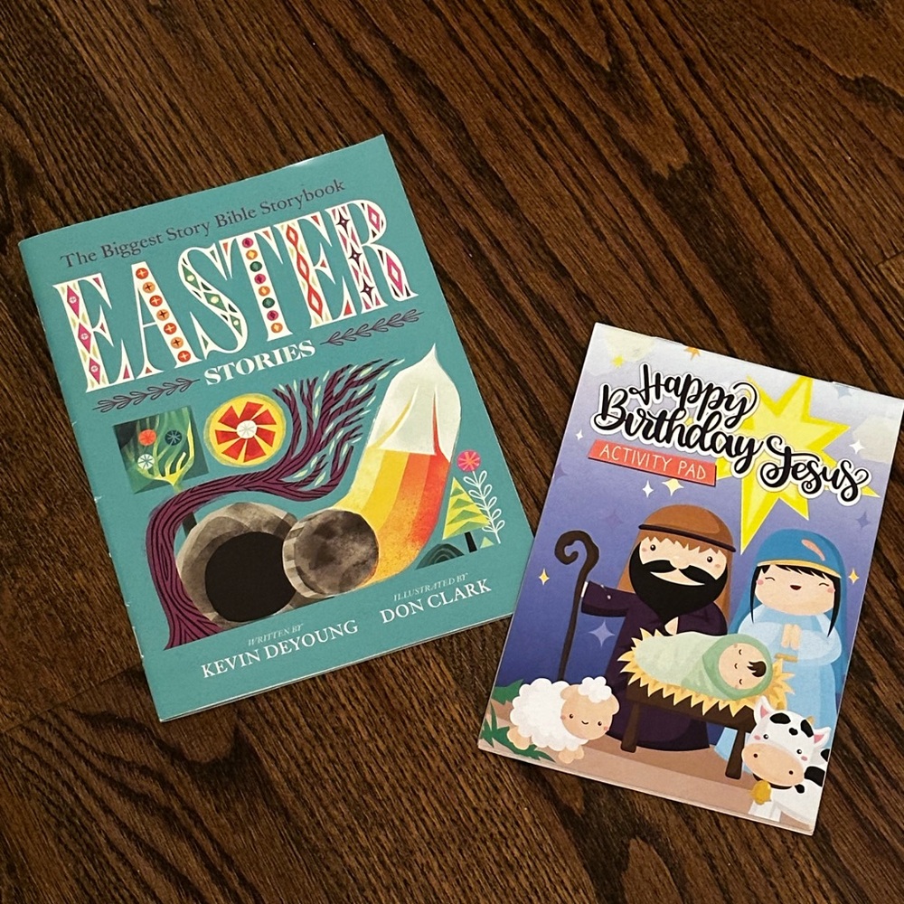 Easter Catholic Jesus Religious Book and Activity Pad